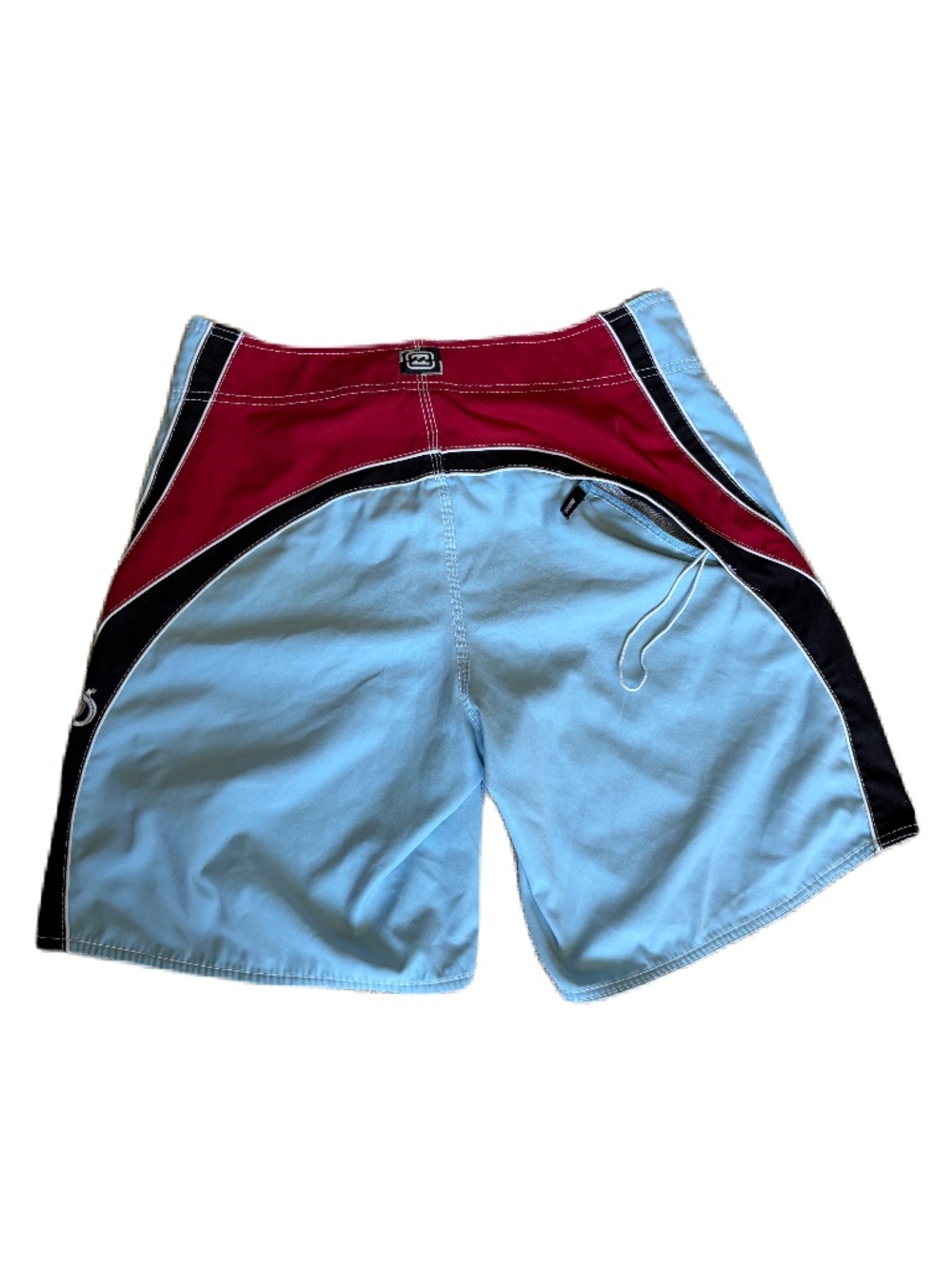 Vintage Billabong Andy Irons surf shorts 33 blue, red, black - Picture 4 of 16